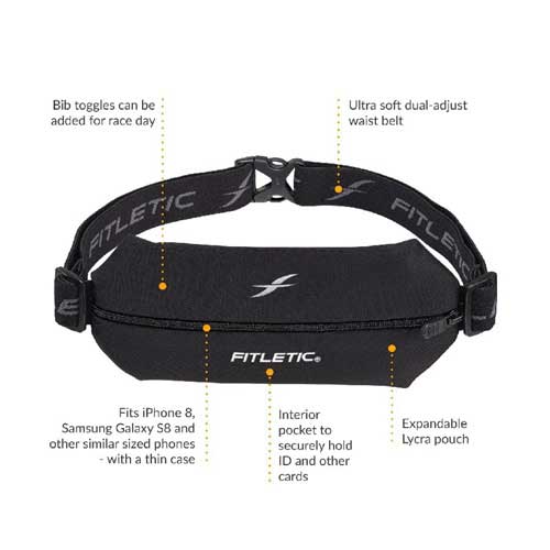 Fitletic Lycra Mini Sport Belt - Image 7