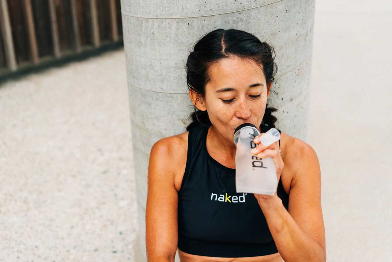 Naked Running Flask ขวดน้ำแบบนิ่ม - Image 2