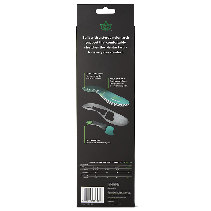 Spenco Full Length Plantar Fascia Insole - Image 3